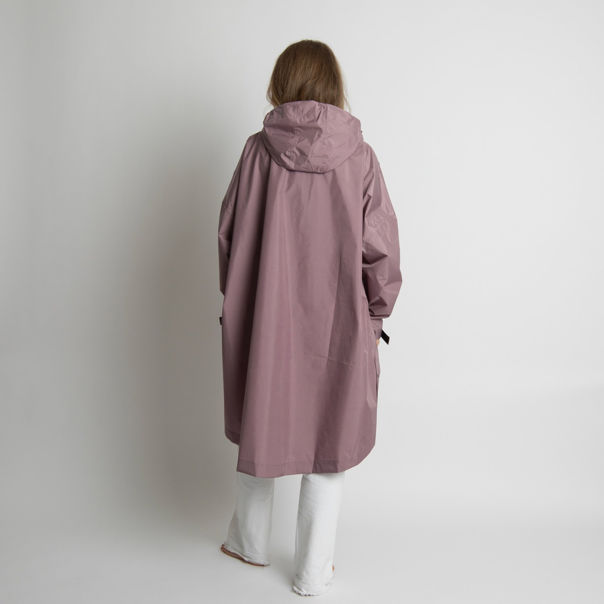 Raincoat solid ash plum - VIVI MARI