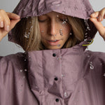 Raincoat solid ash plum - VIVI MARI