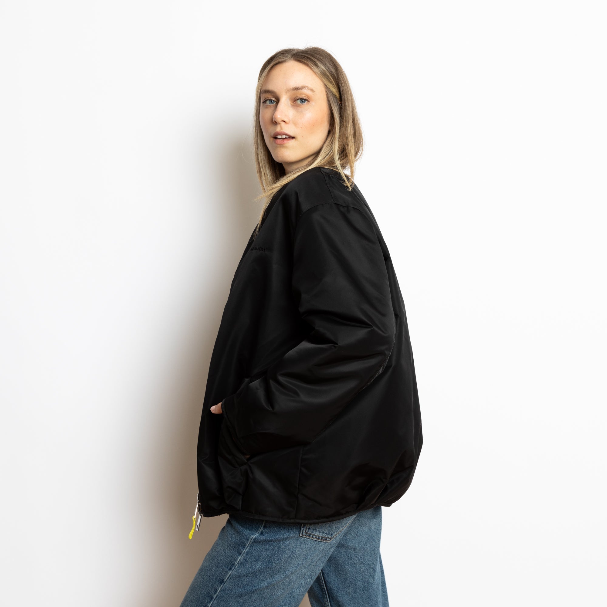 Reversible Bomber Jacket - black/leo black - sand - VIVI MARI