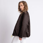 Reversible Bomber Jacket - chocolate/sand - VIVI MARI