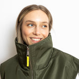 Reversible Bomber Vest - olive/leo navy - olive - VIVI MARI