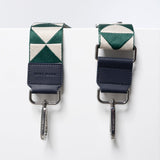 strap triangles green/sand - navy - VIVI MARI