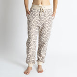 Sweat Pants - leo splashes grey/sand - VIVI MARI