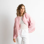 Teddy Fleece Jacket - candy pale pink - VIVI MARI