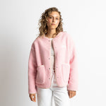 Teddy Fleece Jacket - candy pale pink - VIVI MARI