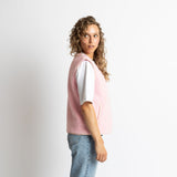 Teddy Fleece Vest - candy pale pink - VIVI MARI