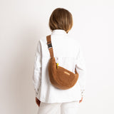 Teddy Hip Bag medium - caramel - VIVI MARI