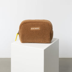 Teddy Toiletry Bag small - caramel - VIVI MARI