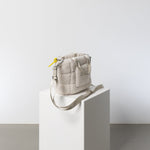 Teddy Tote Bag mini + strap basic woven slim - sand - VIVI MARI