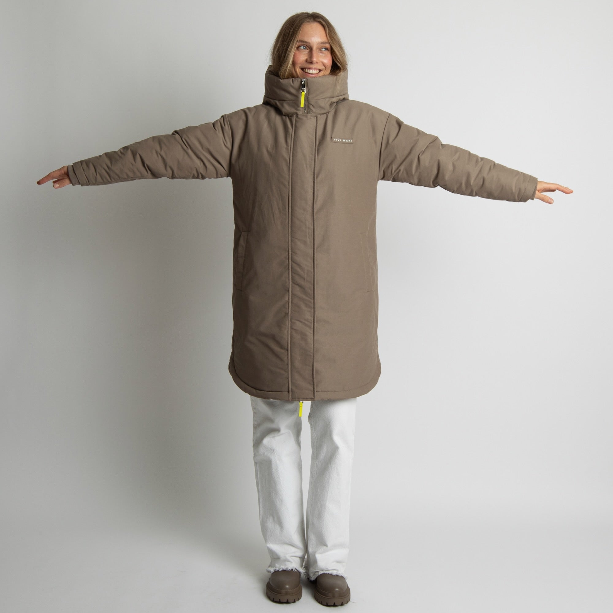 Winter Parka mushroom/mushroom - VIVI MARI
