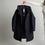 Winter Parka navy/leo navy - olive - VIVI MARI