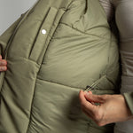 Winter Parka pale olive/sand - VIVI MARI