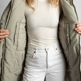 Winter Parka stone/leo stone - sand - VIVI MARI