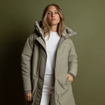 Winter Parka stone/leo stone - sand - VIVI MARI