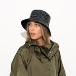Bucket Hat leo navy/olive - VIVI MARI