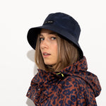 Bucket Hat solid navy - VIVI MARI