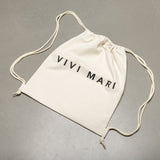 crossbody bag + strap basic woven - tan - VIVI MARI