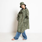 Kids Bucket Hat leo splashes olive/pale olive - VIVI MARI