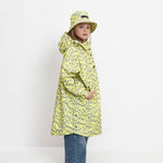 Kids Bucket Hat leo splashes yellow/grey - VIVI MARI