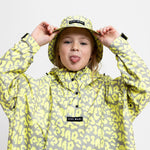 Kids Bucket Hat leo splashes yellow/grey - VIVI MARI