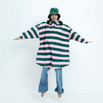 Kids Bucket Hat solid green - VIVI MARI