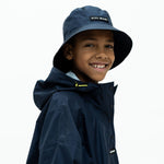 Kids Bucket Hat solid navy - VIVI MARI