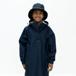 Kids Bucket Hat solid navy - VIVI MARI