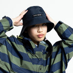 Kids Bucket Hat solid navy - VIVI MARI