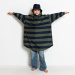 Kids Bucket Hat solid navy - VIVI MARI