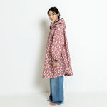 Kids Raincoat drops mauve/white - VIVI MARI