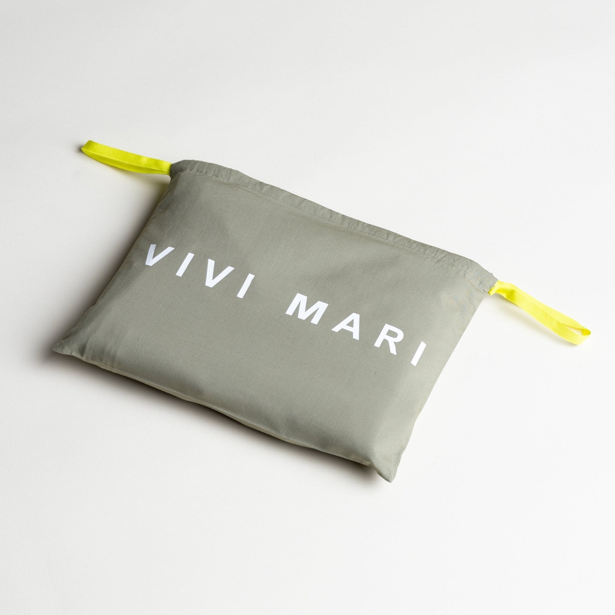 Pyjama Set (Pants + Shirt long sleeve) - solid pale olive - VIVI MARI