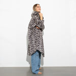 Raincoat leo splashes black/sand - VIVI MARI