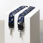 strap abstract leopard blue/black - black - VIVI MARI