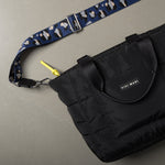 strap abstract leopard blue/black - black - VIVI MARI