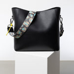 strap abstract leopard taupe/mint - black - VIVI MARI