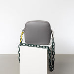 strap acrylic chain forest green - long - VIVI MARI