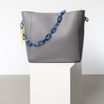 strap acrylic chain ocean blue - short - VIVI MARI