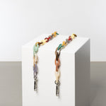 strap acrylic elements multicolor - long - VIVI MARI