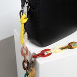 strap acrylic elements multicolor - long - VIVI MARI