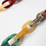 strap acrylic elements multicolor - long - VIVI MARI