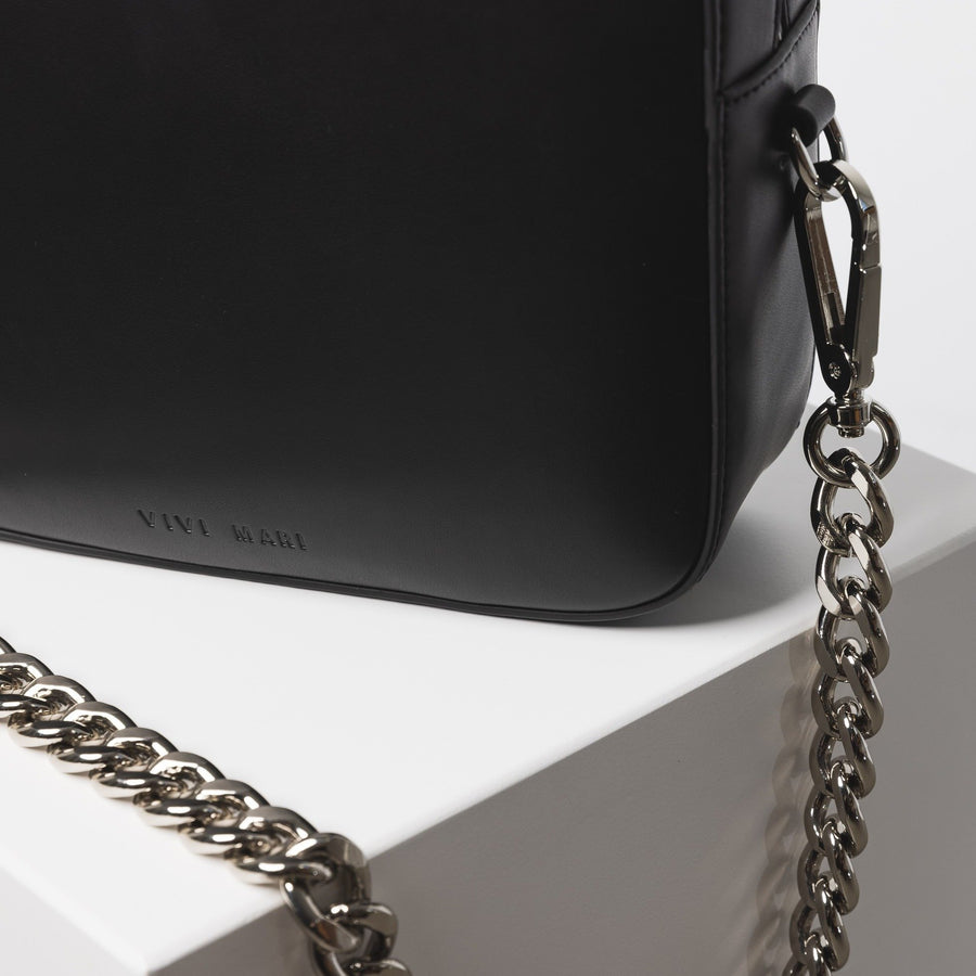 Chunky Chain Strap Silver – bowery475