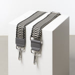 strap ethno black/white - taupe - VIVI MARI