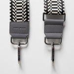 strap ethno black/white - taupe - VIVI MARI