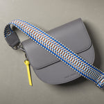 strap ethno multi blue - taupe - VIVI MARI