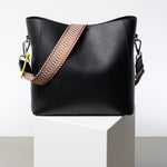 strap ethno tan/white - black - VIVI MARI
