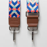 strap neo boho blue/pink - tan - VIVI MARI