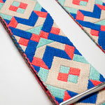 strap neo boho blue/pink - tan - VIVI MARI