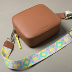 strap neo boho mint/yellow - tan - VIVI MARI
