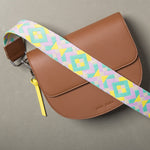 strap neo boho mint/yellow - tan - VIVI MARI