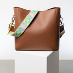 strap neo boho mint/yellow - tan - VIVI MARI